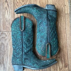Old Gringo Cassidy Turquise Womens Boots *NEW*